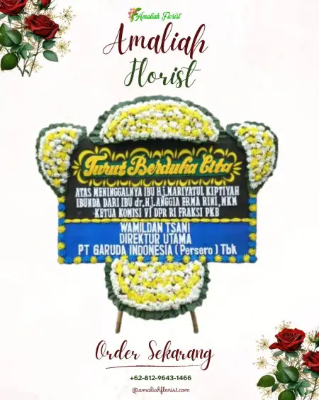 Papan Bunga Duka Tanggalrejo